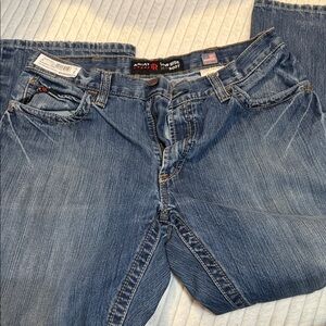 Ariat Blue Denim Bootcut Jeans 34x30